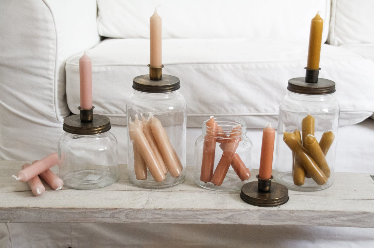 Mason Jar - Stevige glazen potten met schroefdeksel