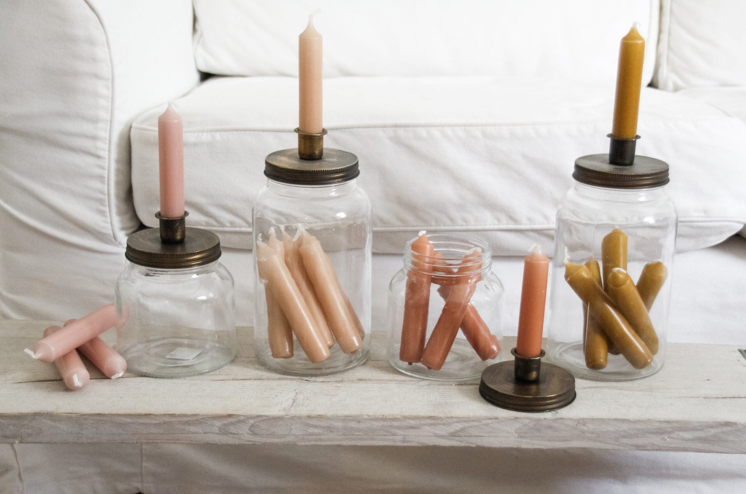 Mason Jar - Stevige glazen potten met schroefdeksel