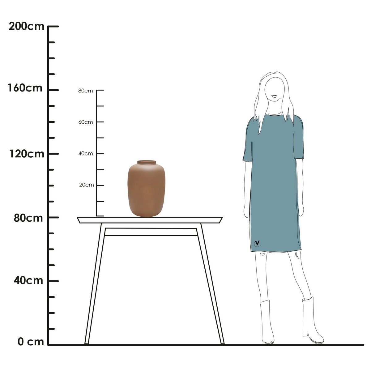 Vase the World - VAAS - Artic Matte Sand