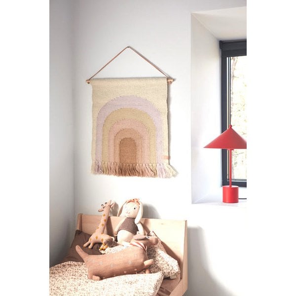 OYOY – Folge dem Regenbogen Mini-Wandteppich