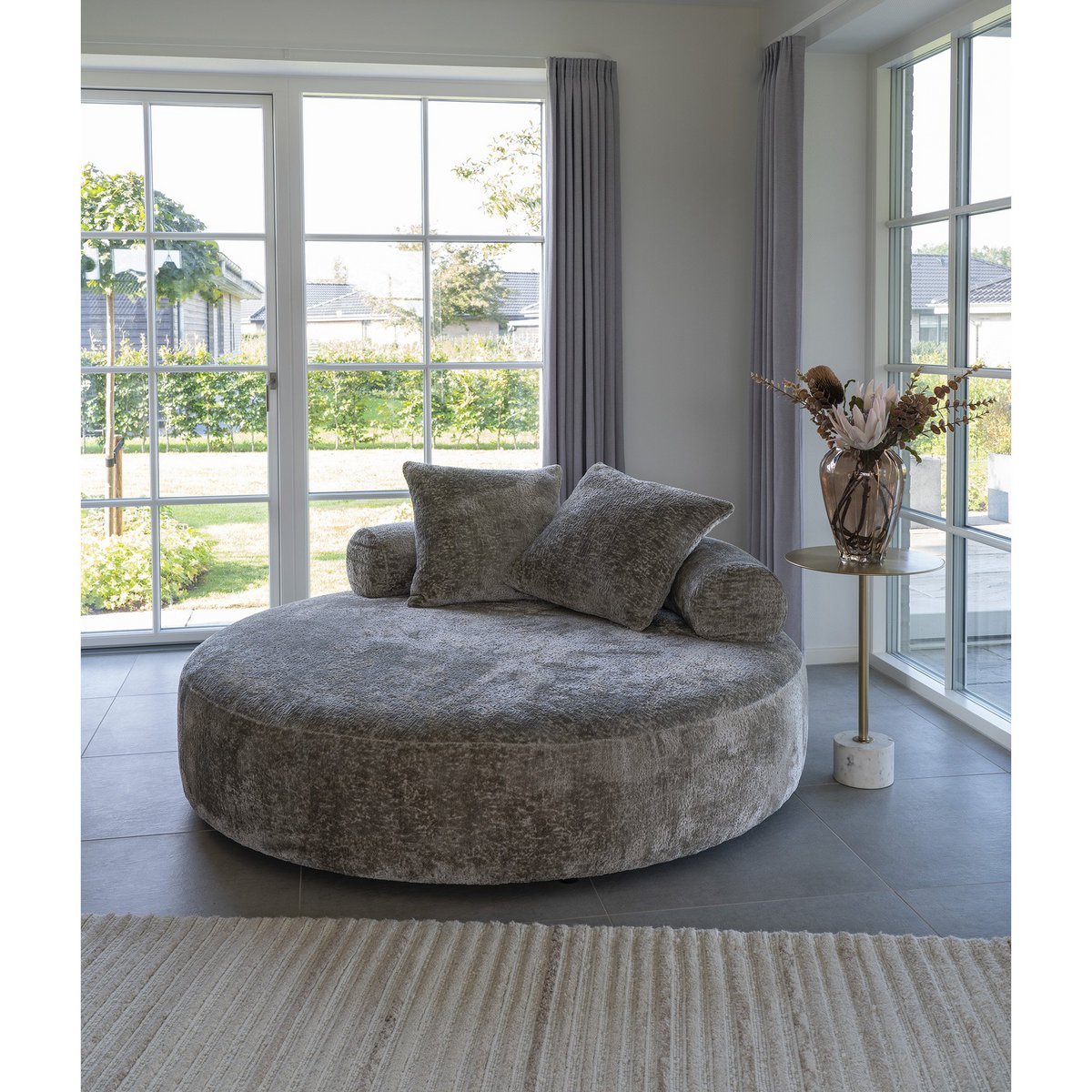 House Nordic - Mango-Teppich - Teppich, handgetuftet, Elfenbein, 160x230 cm