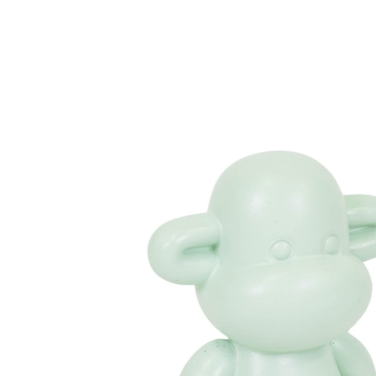 Housevitamin - Ornament - Monkey Figurine 'The Legend' - Polyresin - Mintgreen - 11x7x19cm