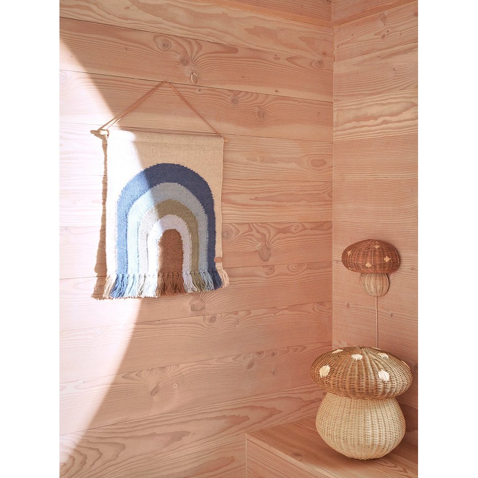 OYOY – Folge dem Regenbogen Mini-Wandteppich