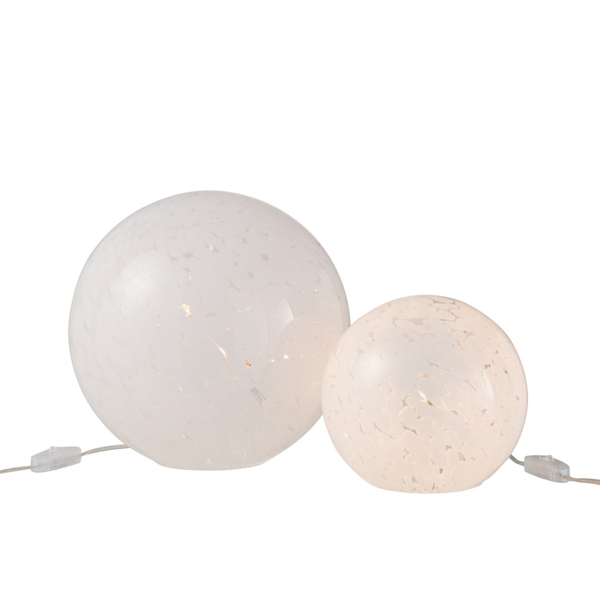 J-Line - Tischleuchte 'Dany' (Größe L, Weiß)