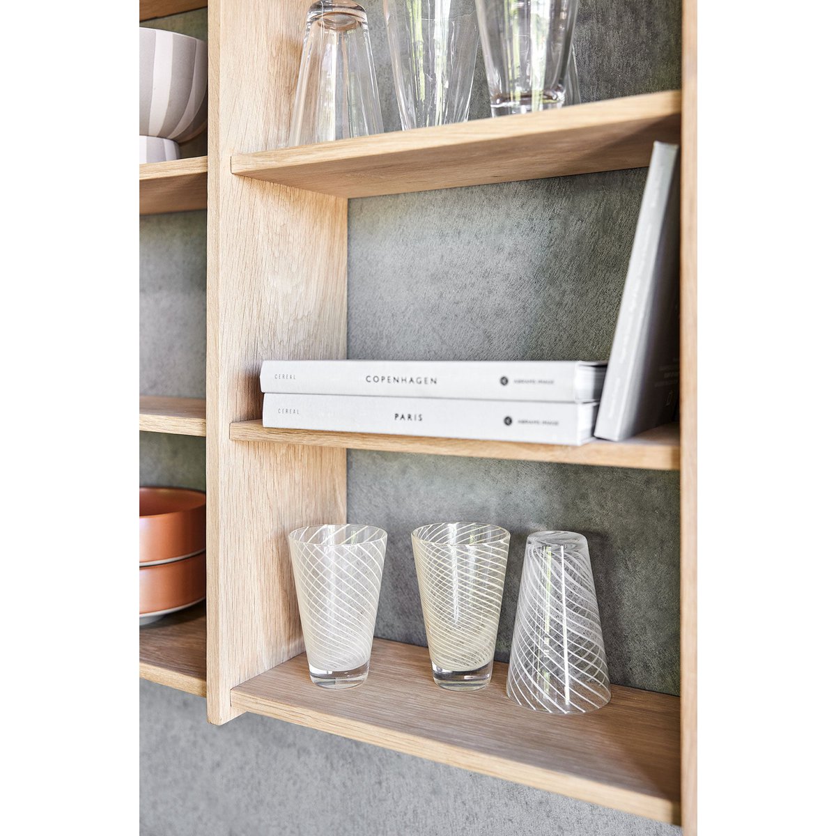 OYOY - Yuka Groove Glas - 2er-Pack