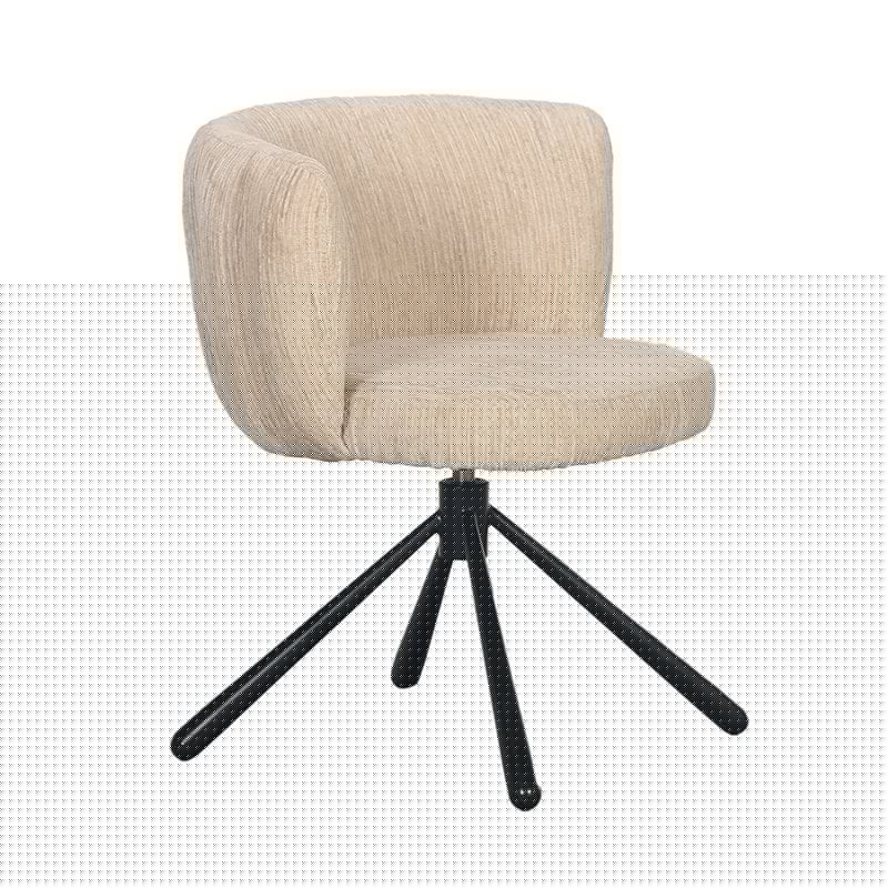 Pole to Pole - Schalendrehstuhl Natur