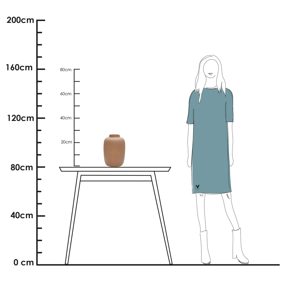 Vase the World - VAAS - Artic Matte Sand