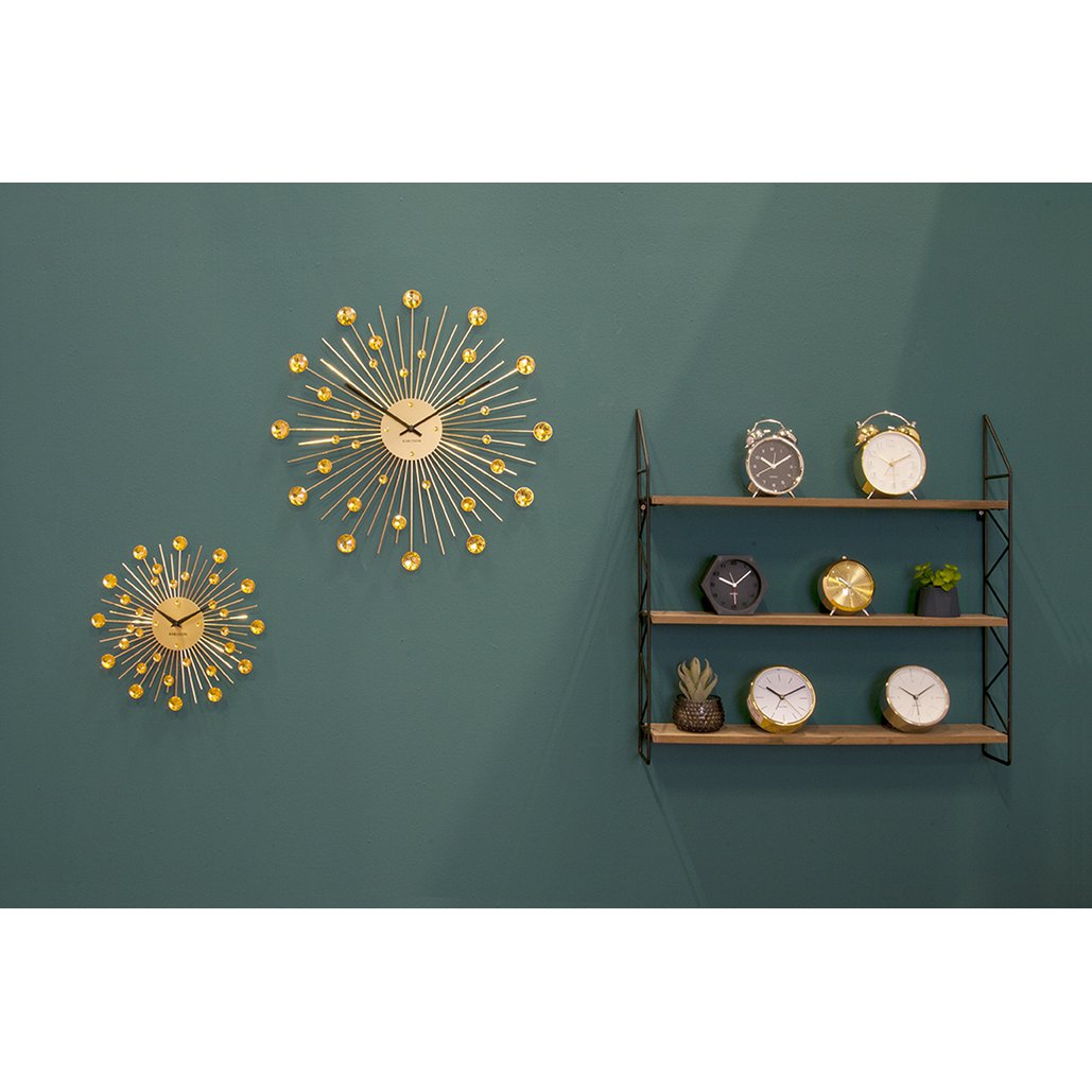 Karlsson - Wanduhr Sunburst Groß