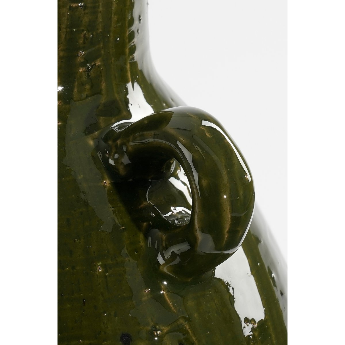 Mica Decorations - Elena Vaas - H34 x Ø26 cm - Keramiek - Groen