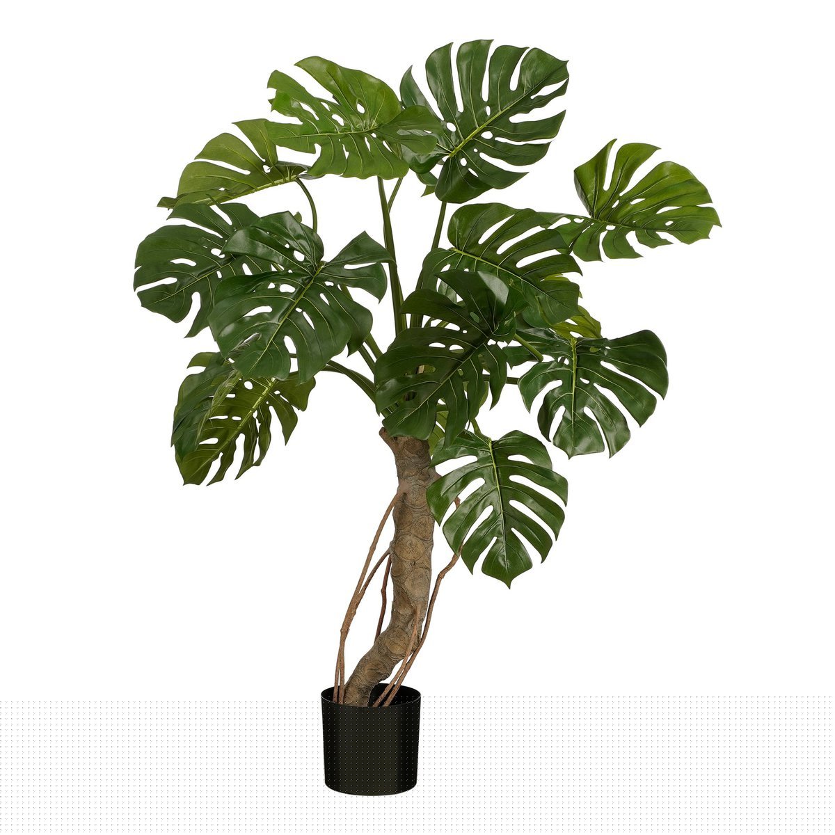 Mica Decorations - Monstera Kunstplant - H135 x Ø100 cm - Groen