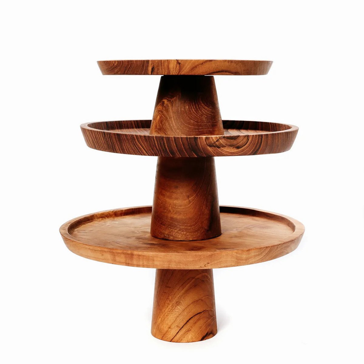 Bazar Bizar - The Teak Root Cake Dish - M