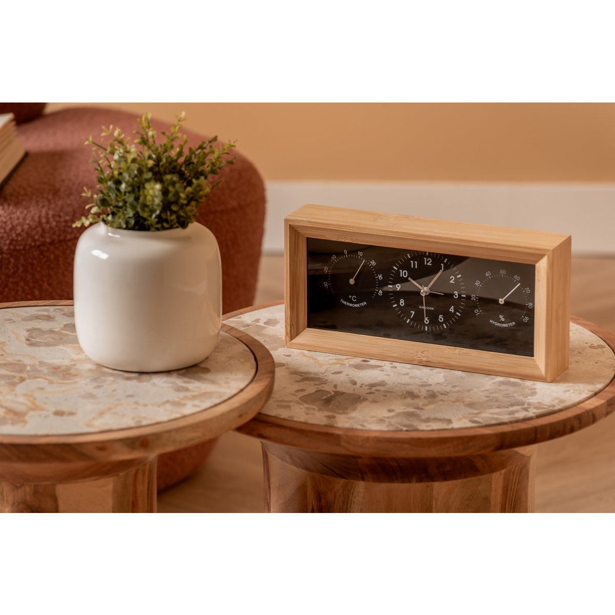 Karlsson - Wekker Nette Rechthoek