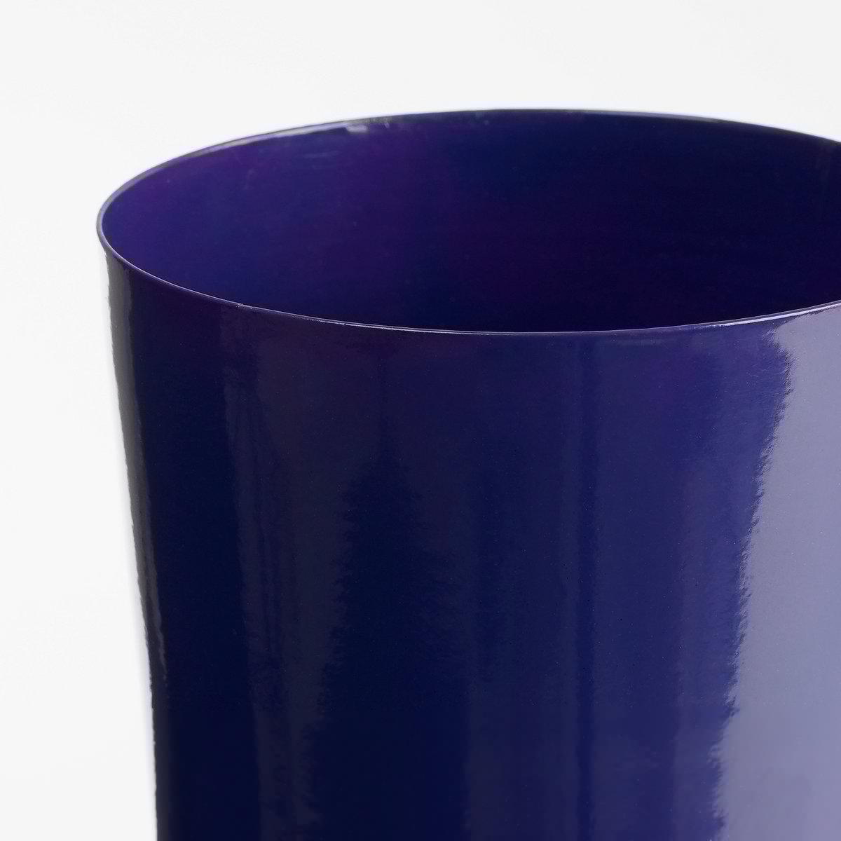 Glimmerdekorationen - Dara Vase - H42 x Ø28 cm - Metall - Blau