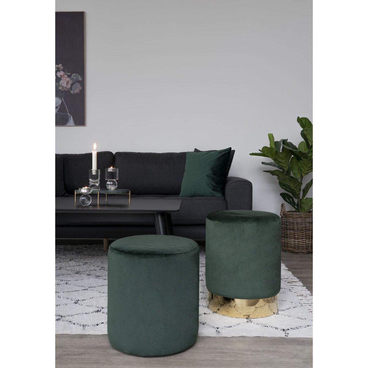 House Nordic - Ejby Pouf