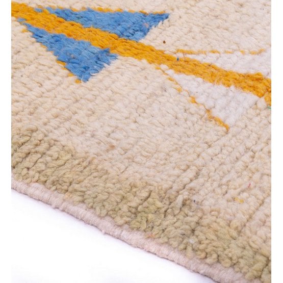 Poufs & Kissen – Marokkanischer Berberteppich Azilal – 2,25 x 1,35 m – R233