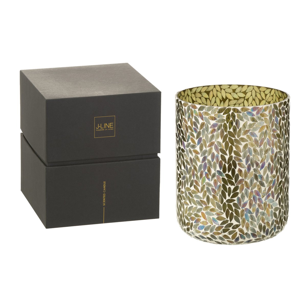 J-Line - Duftkerze 'Tender Rose' (Größe XL, 150 Brennstunden)