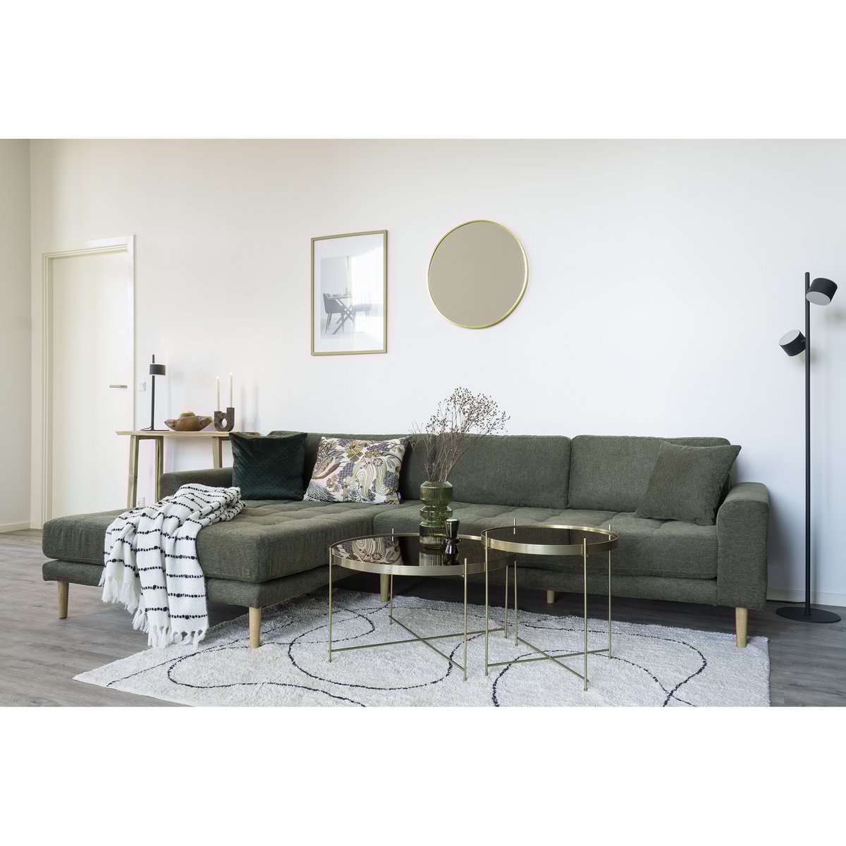 House Nordic - Madrid Spiegel - Messing