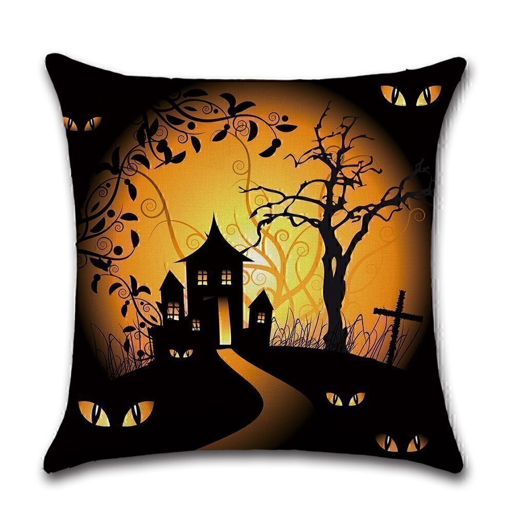 By Javy - Kussenhoes Halloween - Hounted House