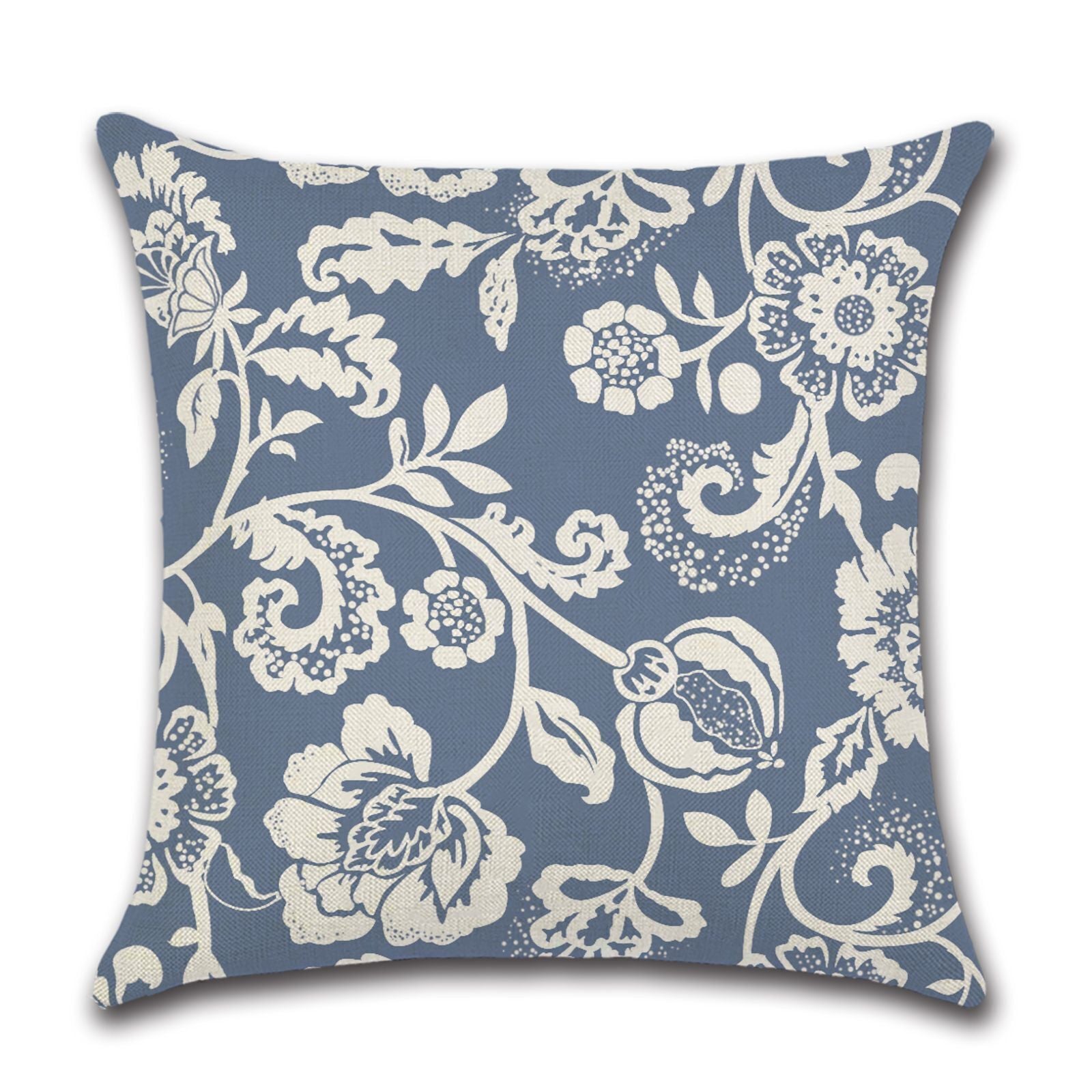 By Javy - Kussenhoes Misty Blue - Gerda