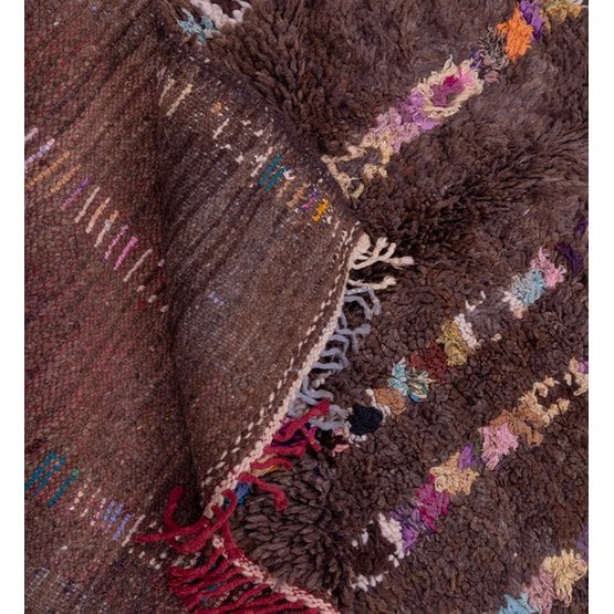 Poufs & Kissen – Marokkanischer Berberteppich Azilal – 2,25 x 1,35 m – R201