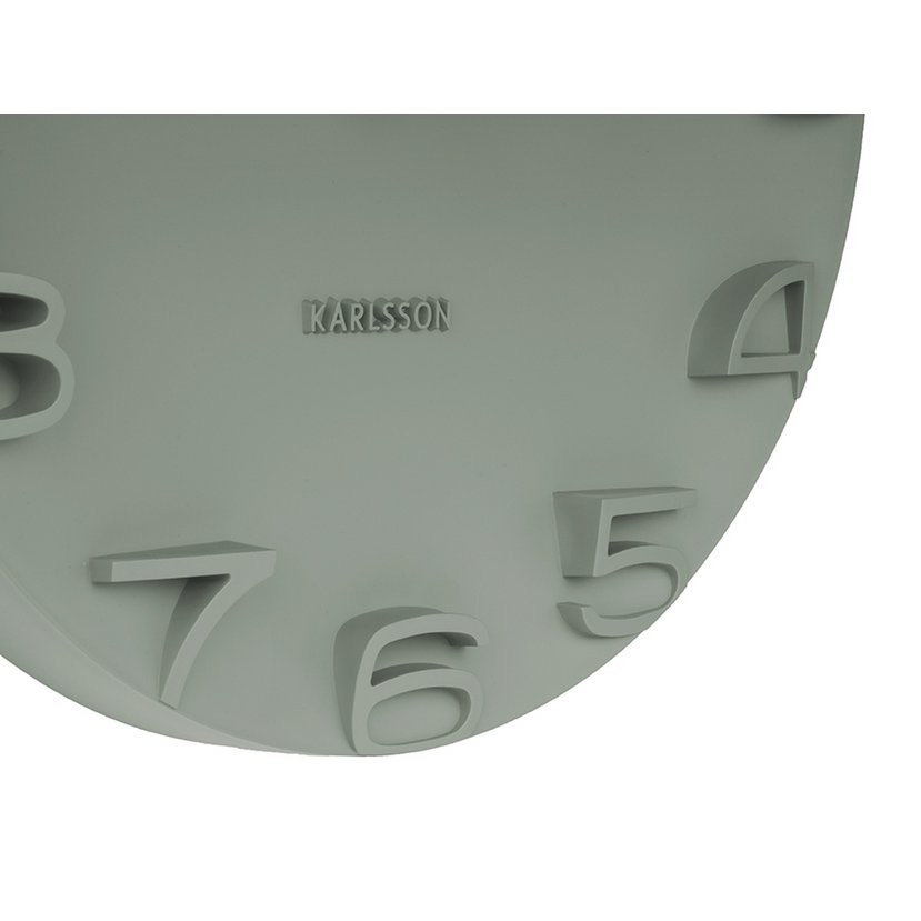 Karlsson - Wanduhr am Rand