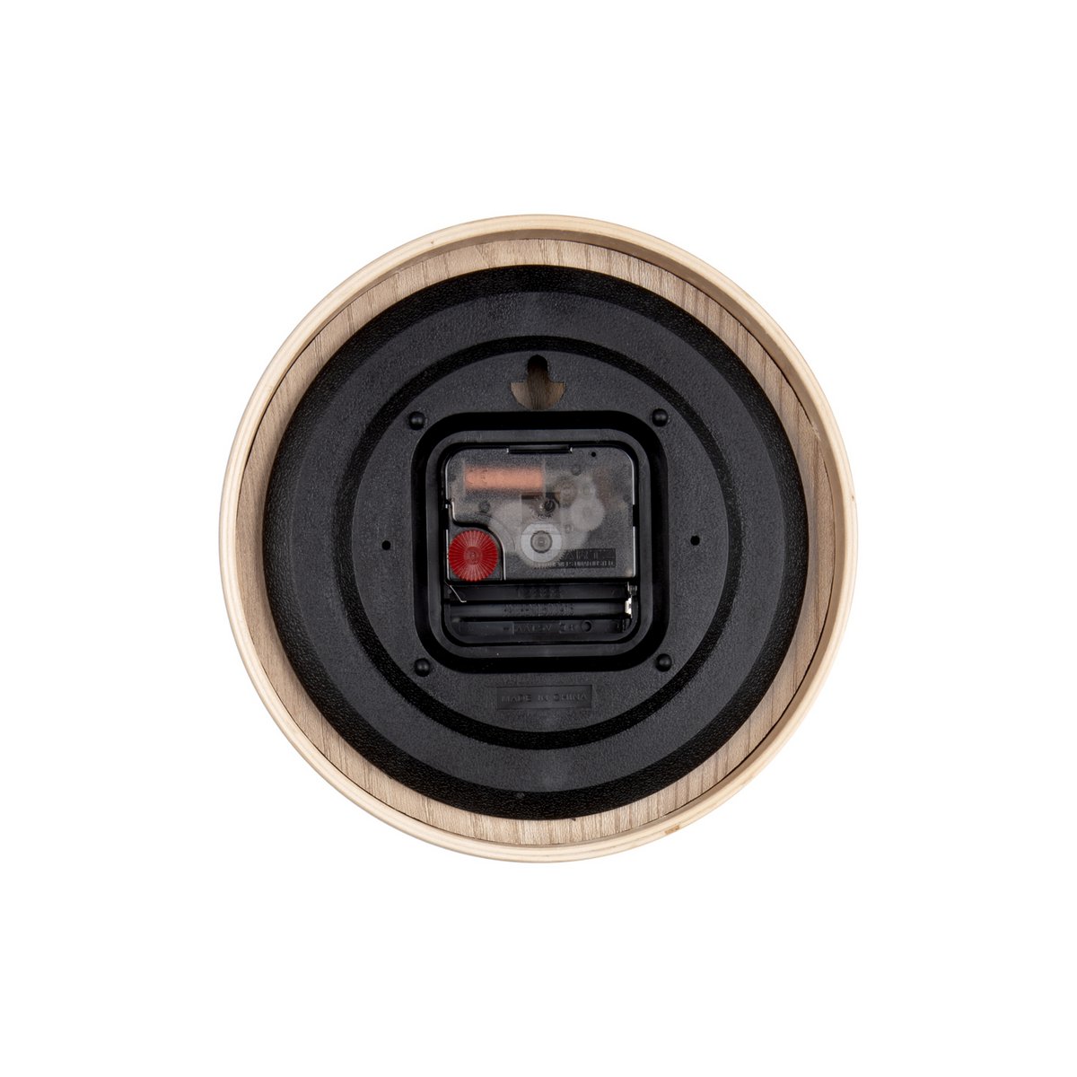 Karlsson - Tischuhr Pure Holzmaserung