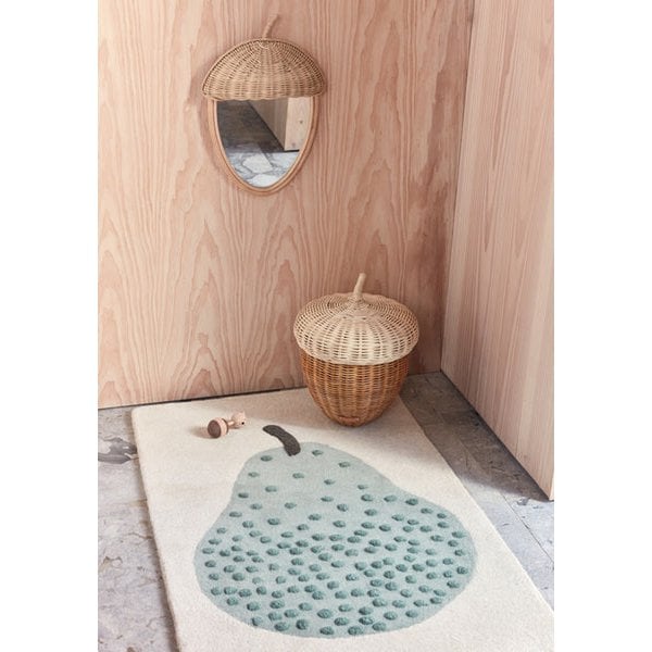 OYOY - Birnenförmiger getufteter Teppich