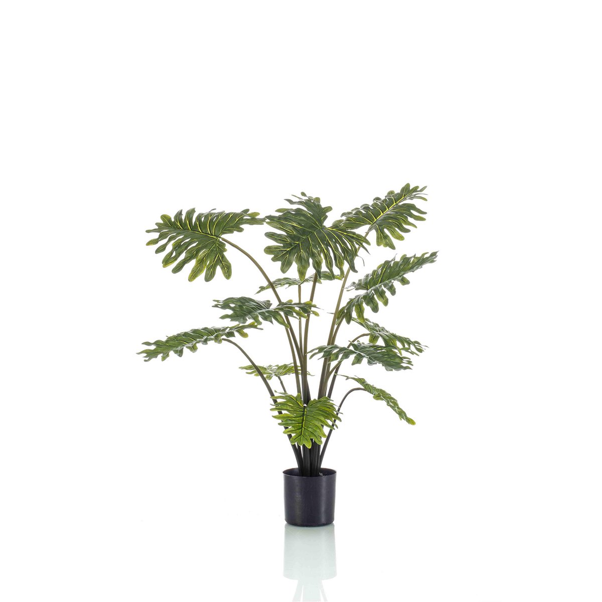 Green BoutiQ - Kunstplant - Philodendron - 80 cm