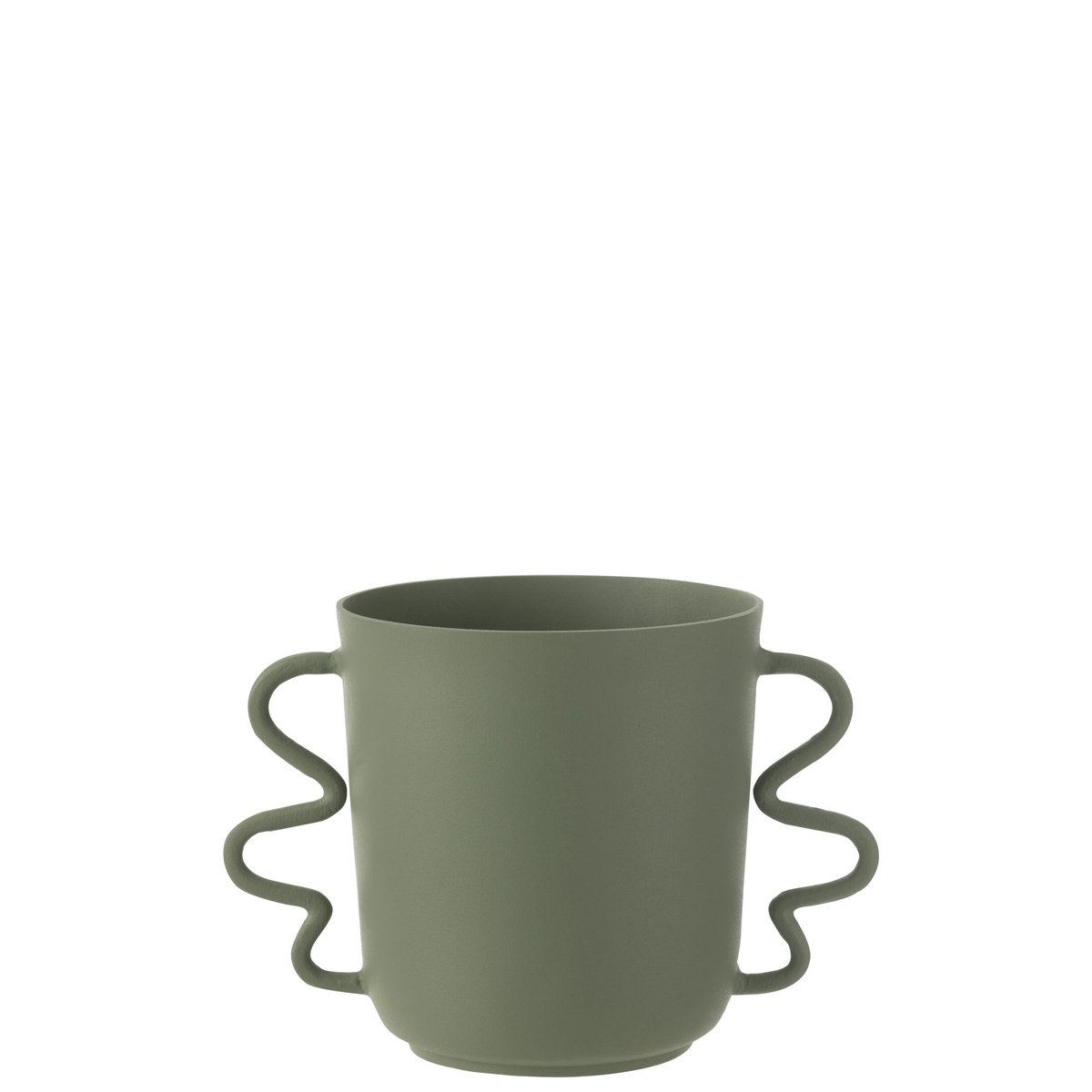 J-Line - Vase 'Julien' (Grün)