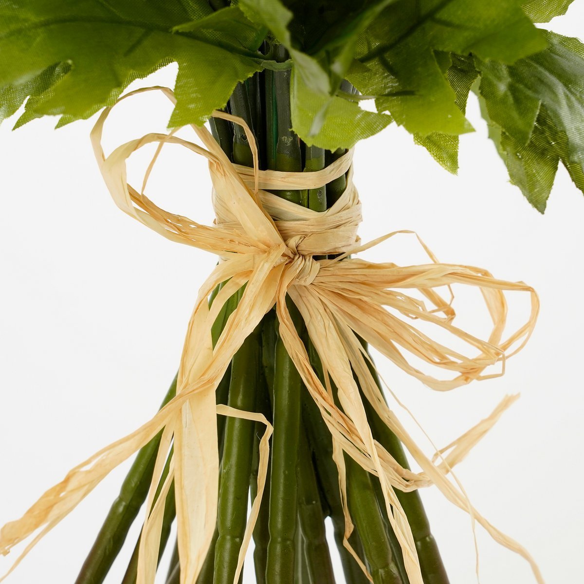 Glimmerdekorationen – Strauß künstlicher Ranunkeln – H35 x Ø26 cm – Orange