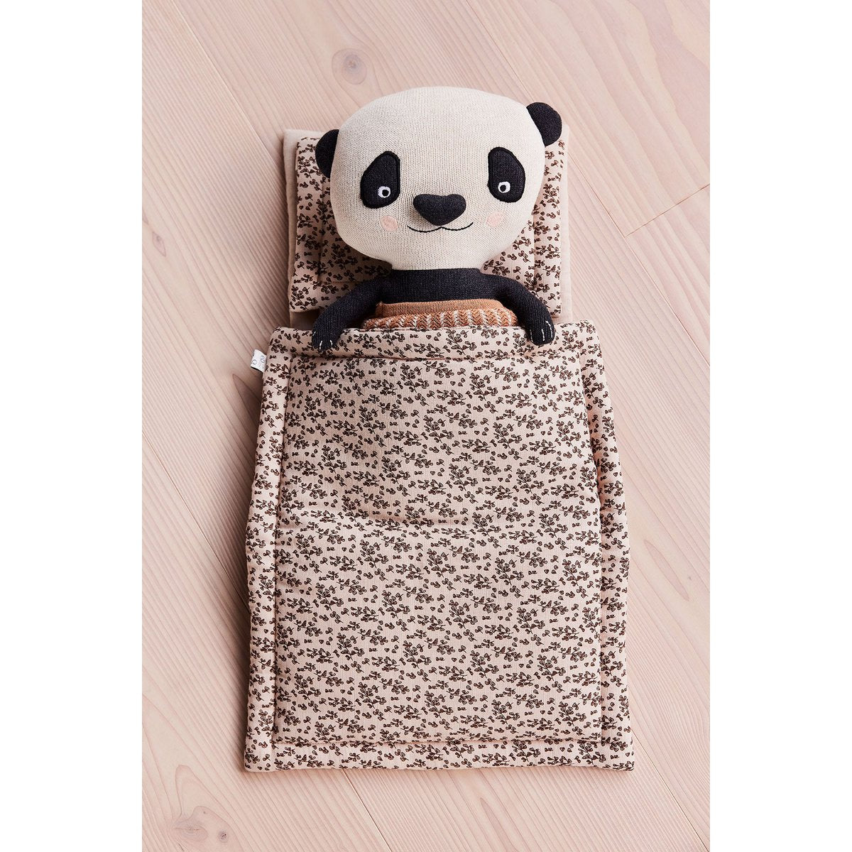 OYOY - Puppenbettwäsche mit Matratze „Leaf“