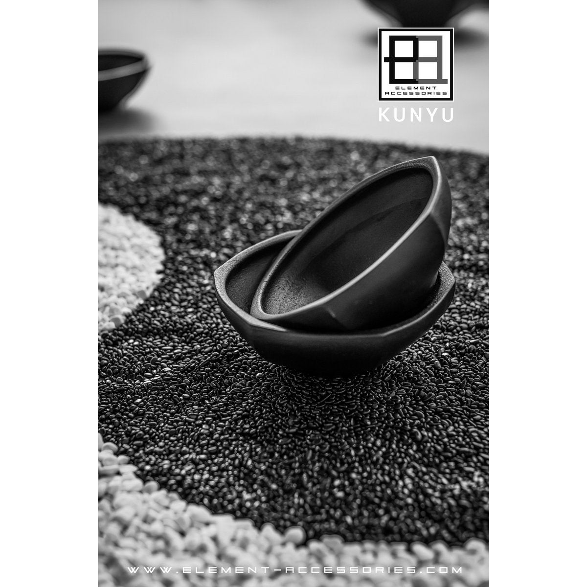 Element Accessories - Kom in moderne Aziatische stijl, hoogwaardig design en afwerking, KUNYU30ZW