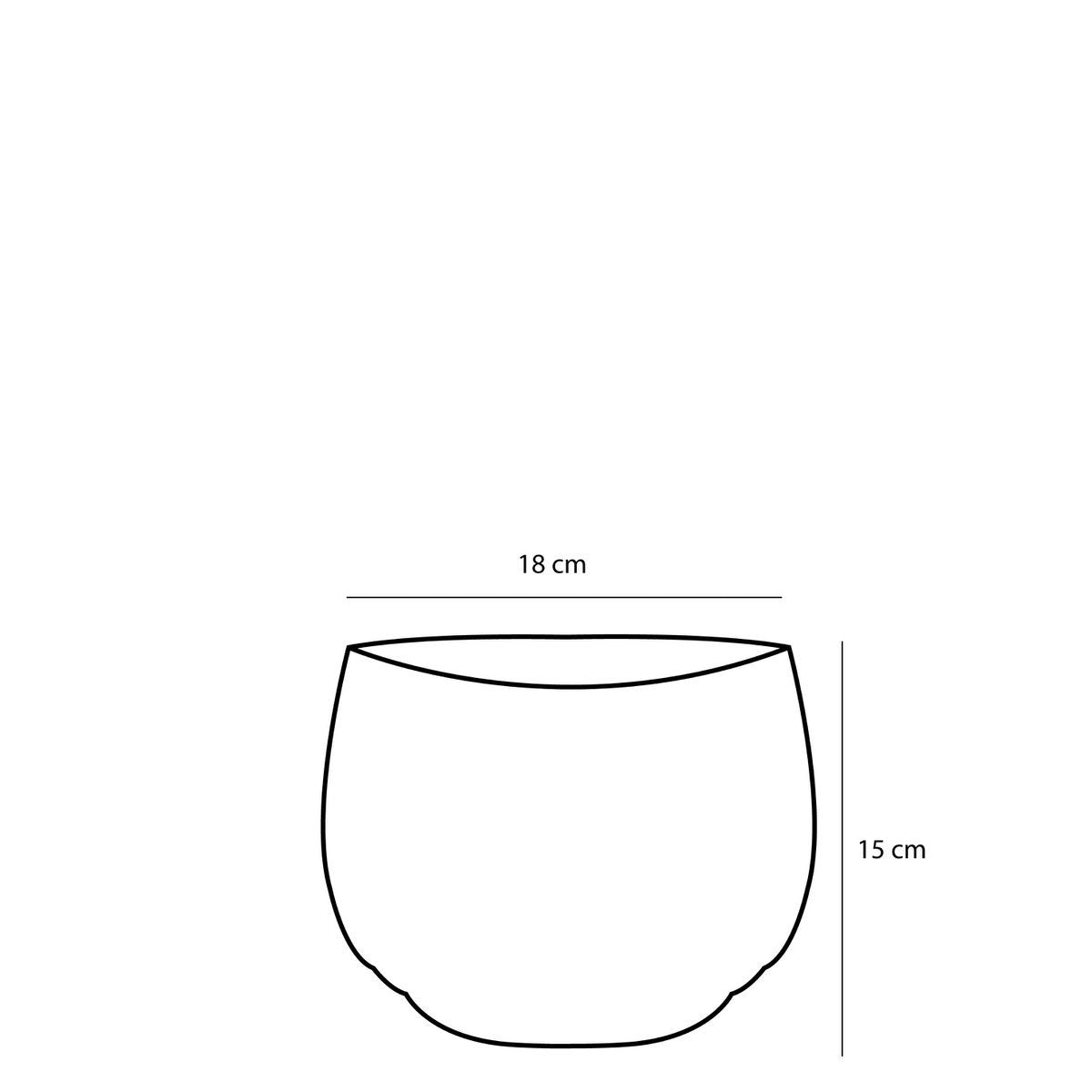 Glimmerdekorationen – Jorck-Pflanzkorb – 3er-Set – H24 x Ø26 cm – Seegras – Hellbraun