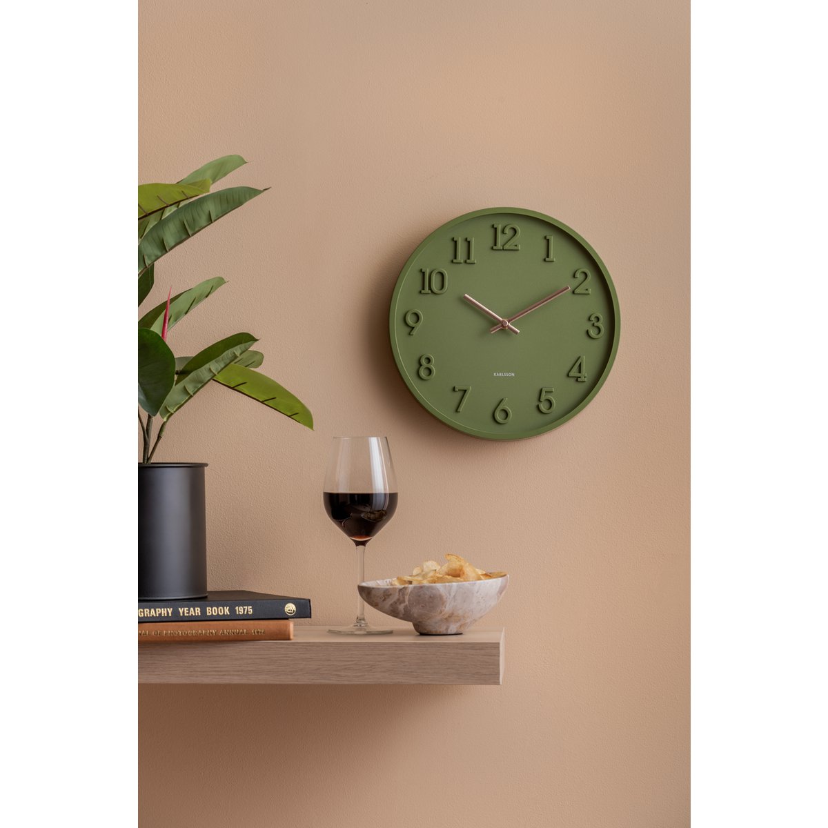 Karlsson - Wandklok Calma