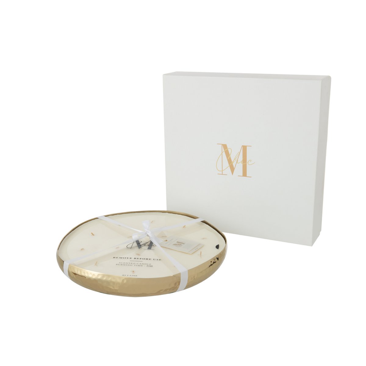 J-Line - Duftkerze 'Livia' (Gold)