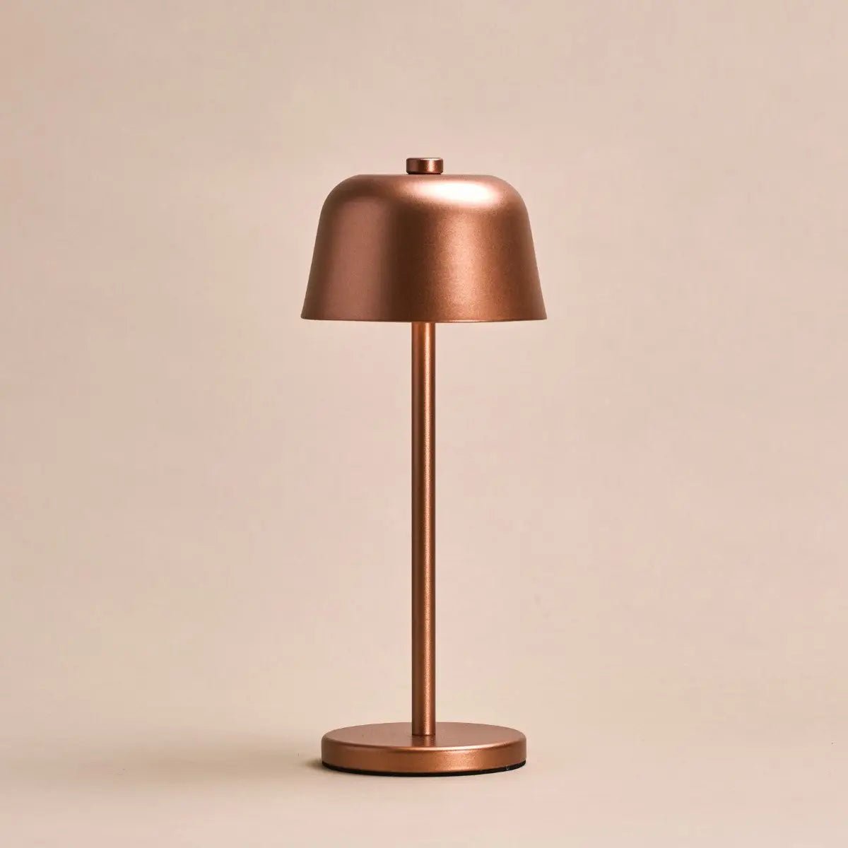 Tavellio-Amsterdam - Anton Koperen Oplaadbare Tafellamp | Stijlvolle en draadloze verlichting