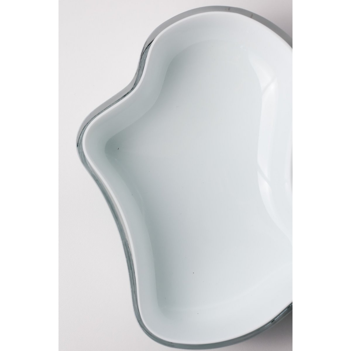 Element Accessories - Nieuw modern design grote kom of bord, geïnspireerd op CORAL en Aalto, COR08WH