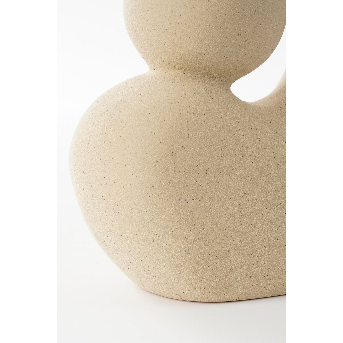 Mica Decorations - Home Woondecoratie - L21 x B9 x H20 cm - Keramiek - Beige