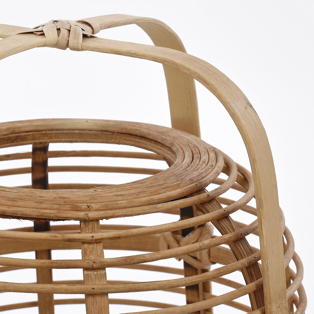 Mica Decorations - Page Tischlampe - H41 x Ø27 cm - Bambus - Hellbraun