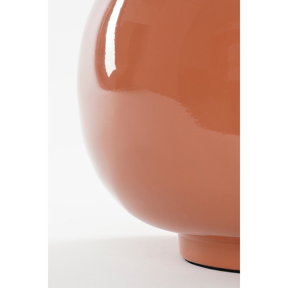 Glimmerdekorationen - Boyd Vase - H37 x Ø26 cm - Metall - Terra