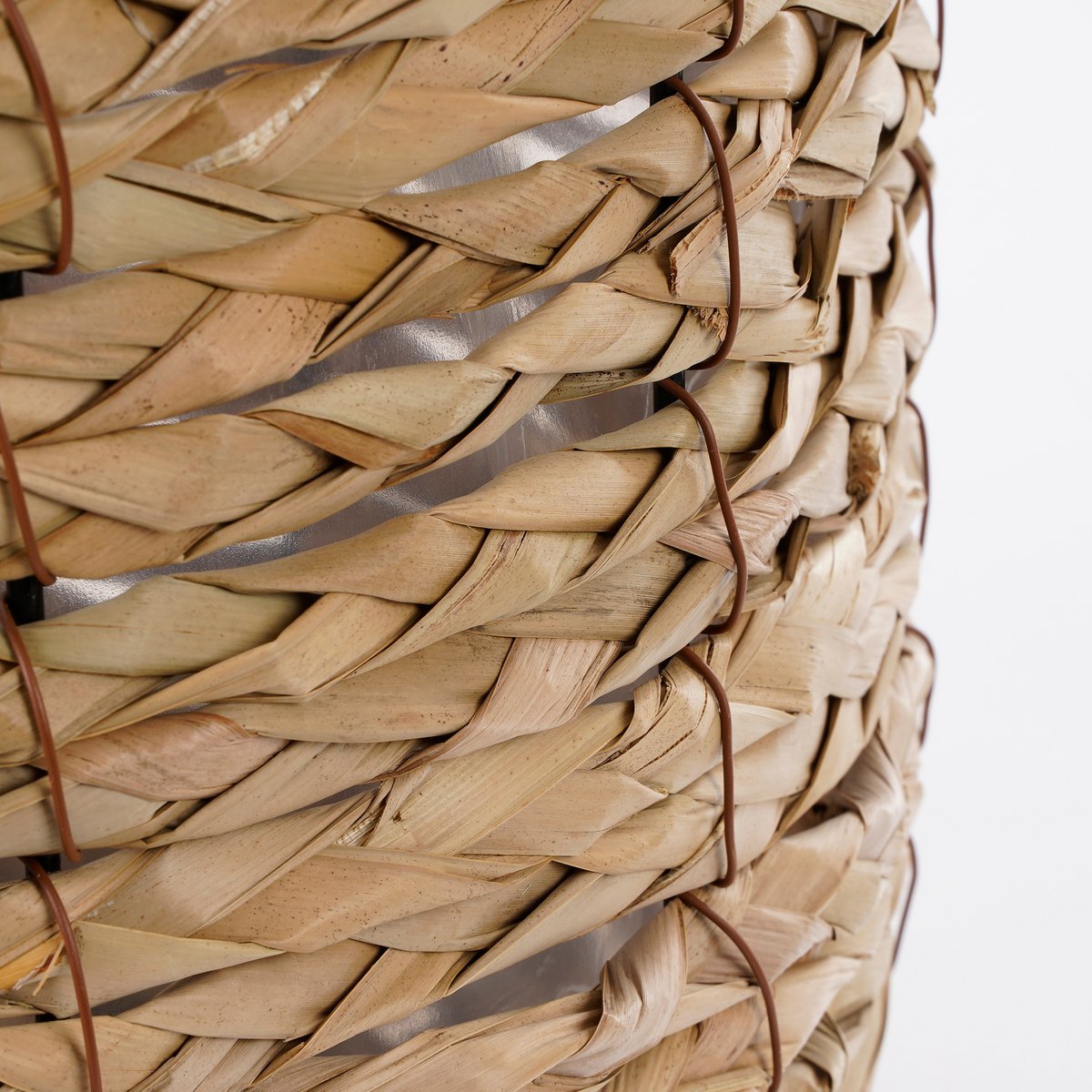 Mica Decorations - Avalon Hangpot - Set van 3 - H90 x Ø30 cm - Zeegras - Lichtbruin