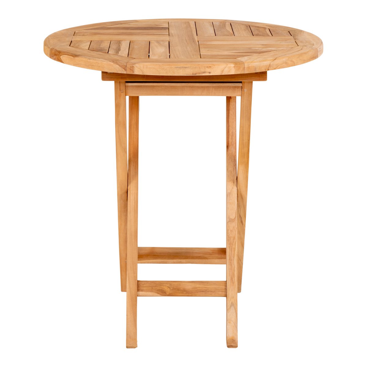 House Nordic - Oviedo Teak eettafel, ø70x75cm