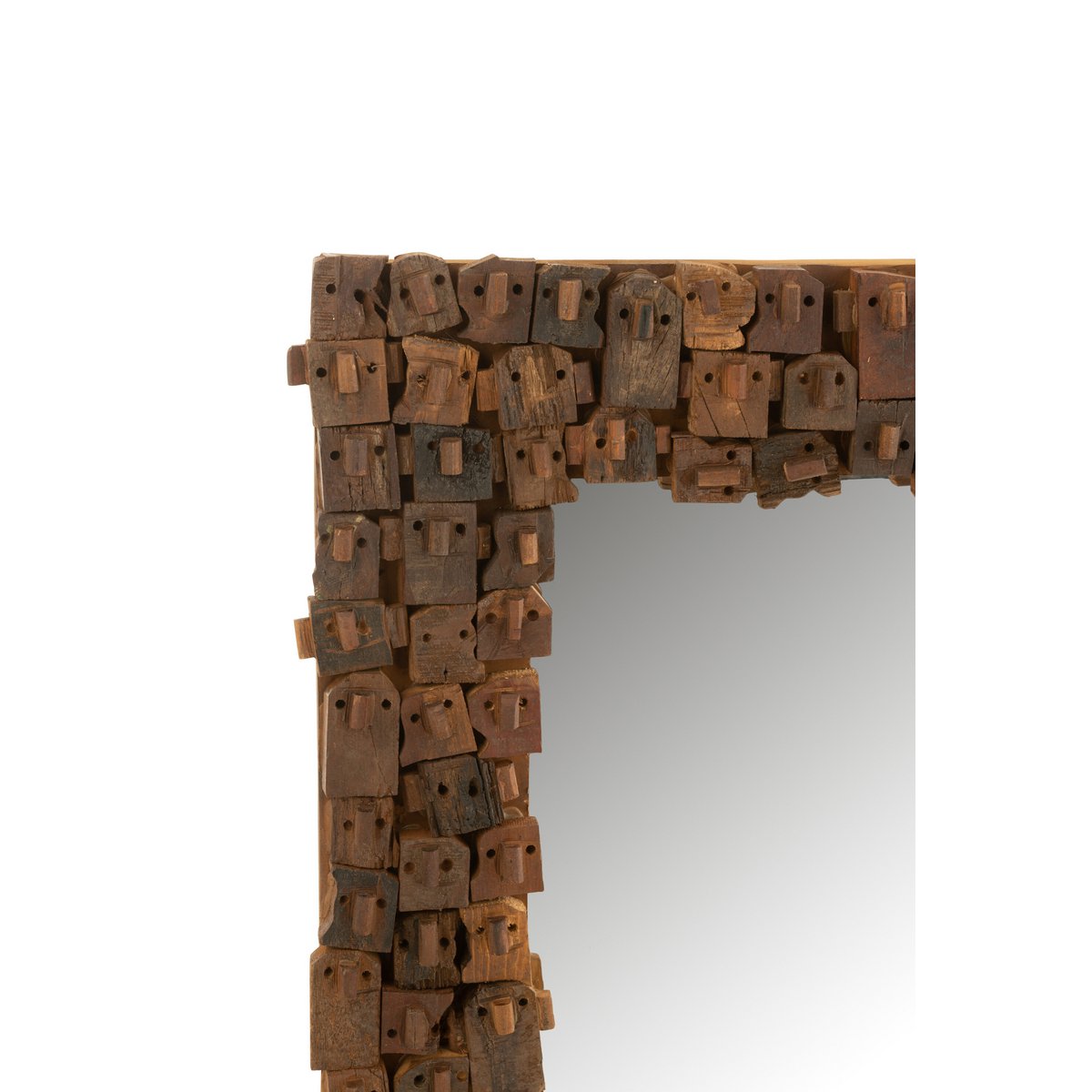 J-Line - Spiegel 'Syma' (Größe S, Holz)