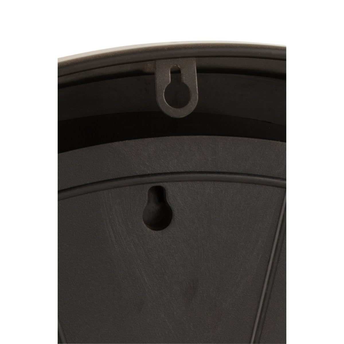 J-Line – Radars Uhr mit arabischen Ziffern – Metall/Glas – Gold – Ø52 cm