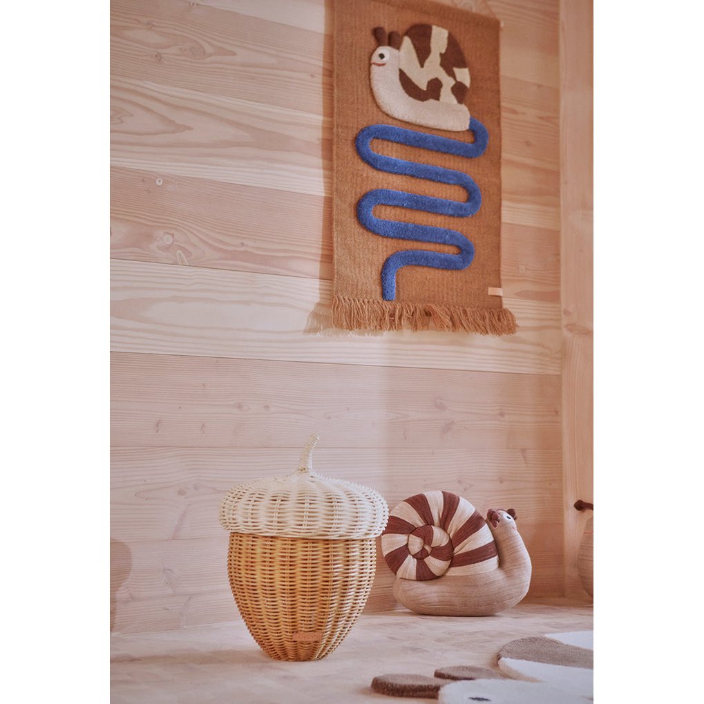 OYOY - Sally Snail on the Way Wandteppich