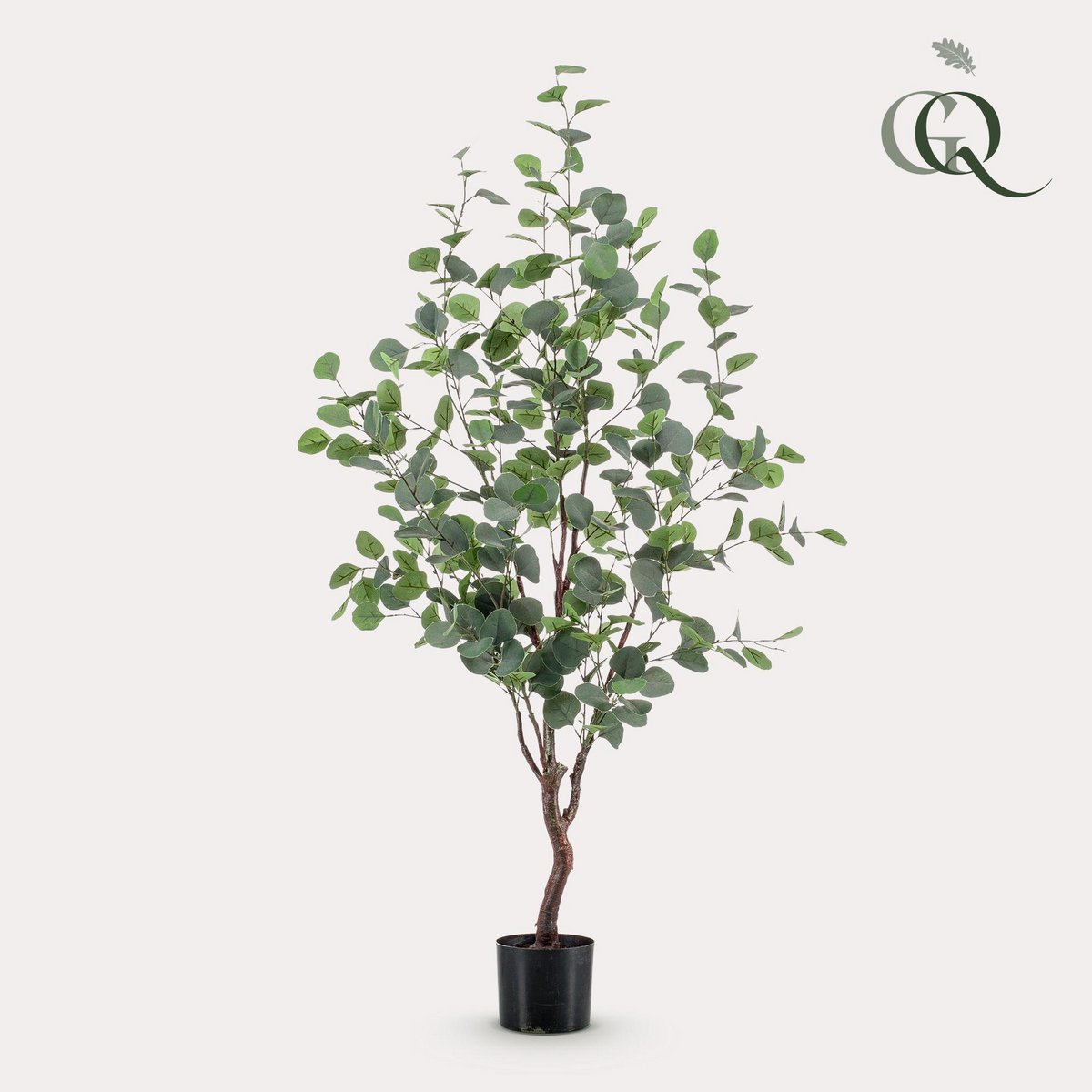 Green BoutiQ - Kunstplant - Eucalyptus - Blauwe Gomboom - 120 cm