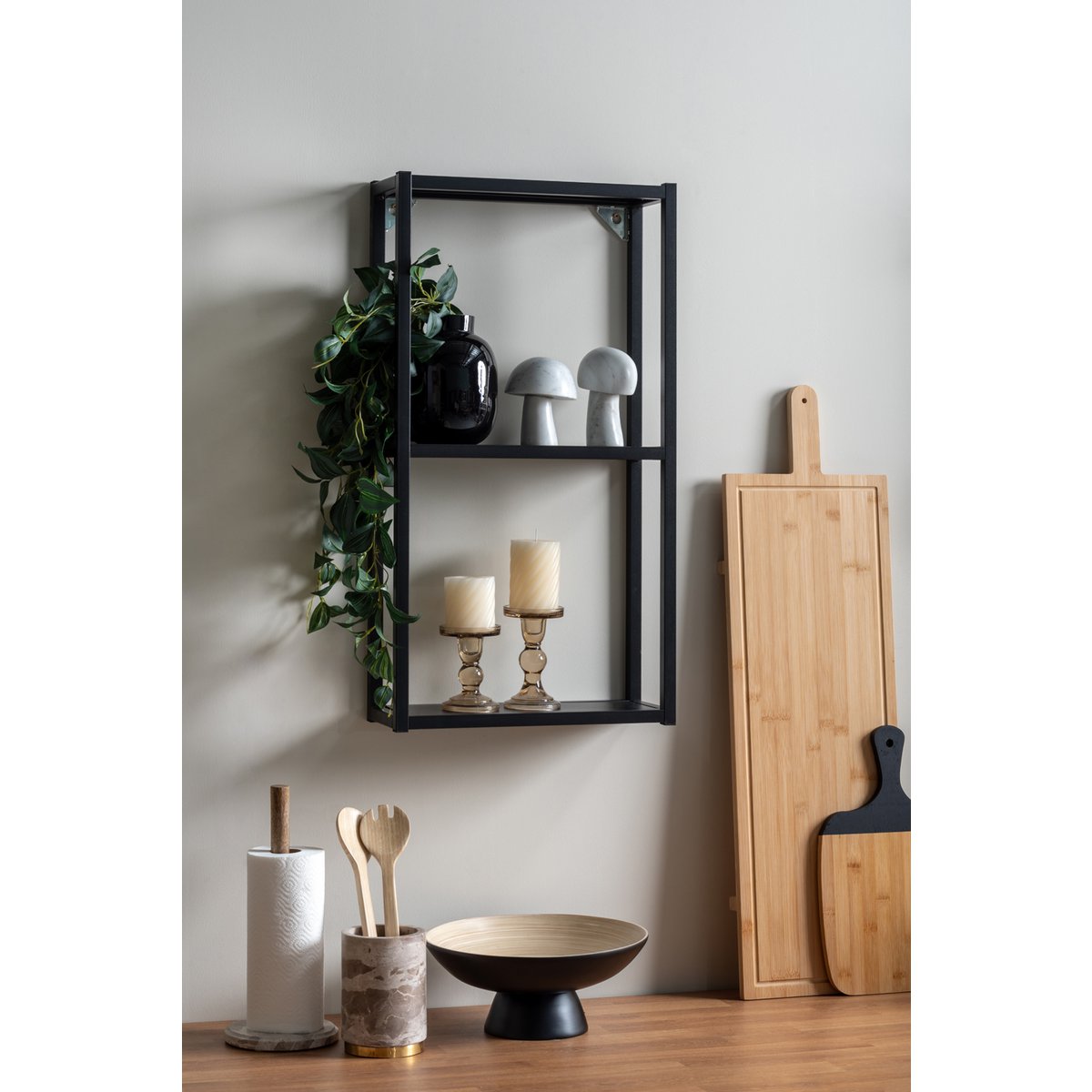 Present Time – Kleine Pilzstatue