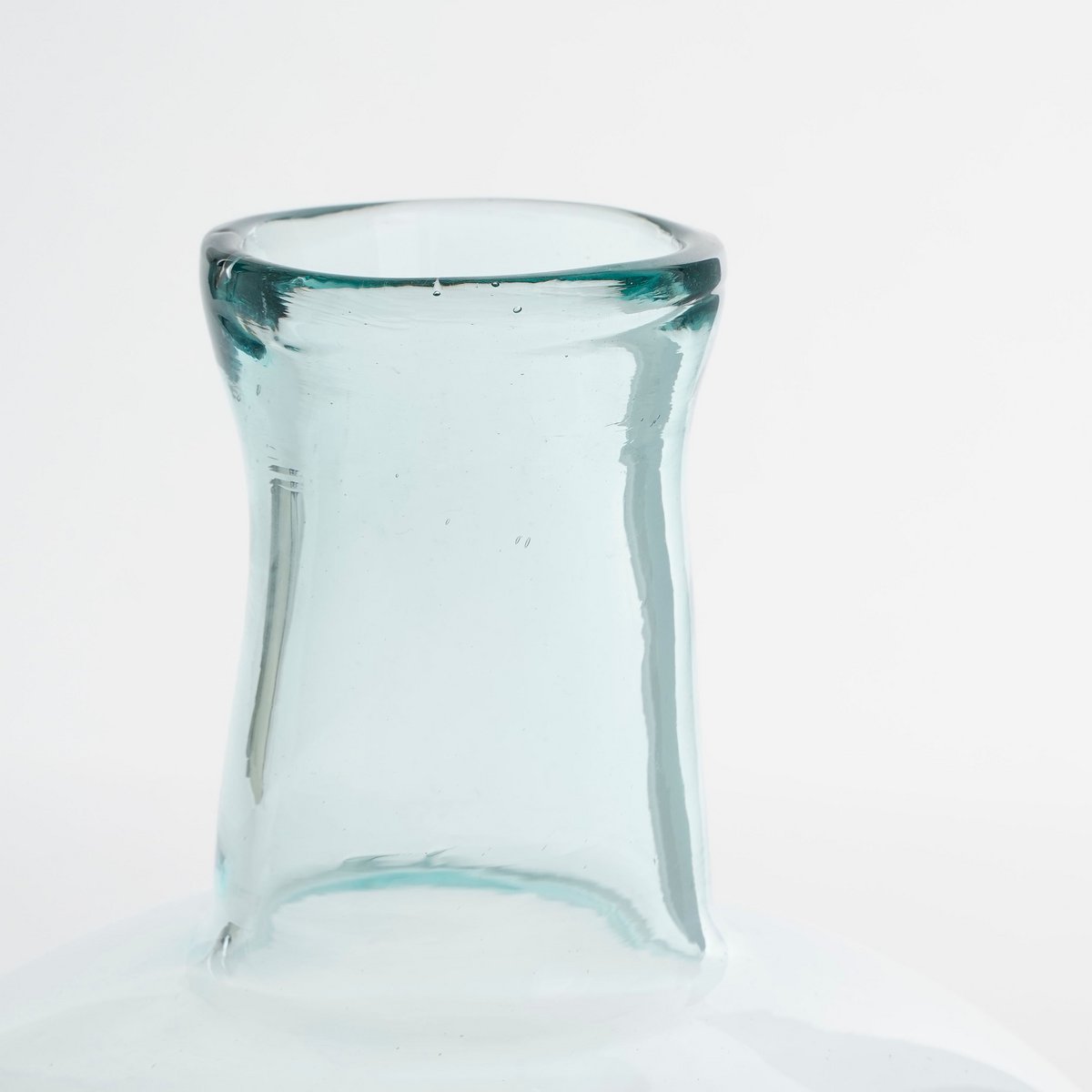 Glimmerdekorationen - Lilou Vase - H31 x Ø22 cm - Recyceltes Glas - Transparent