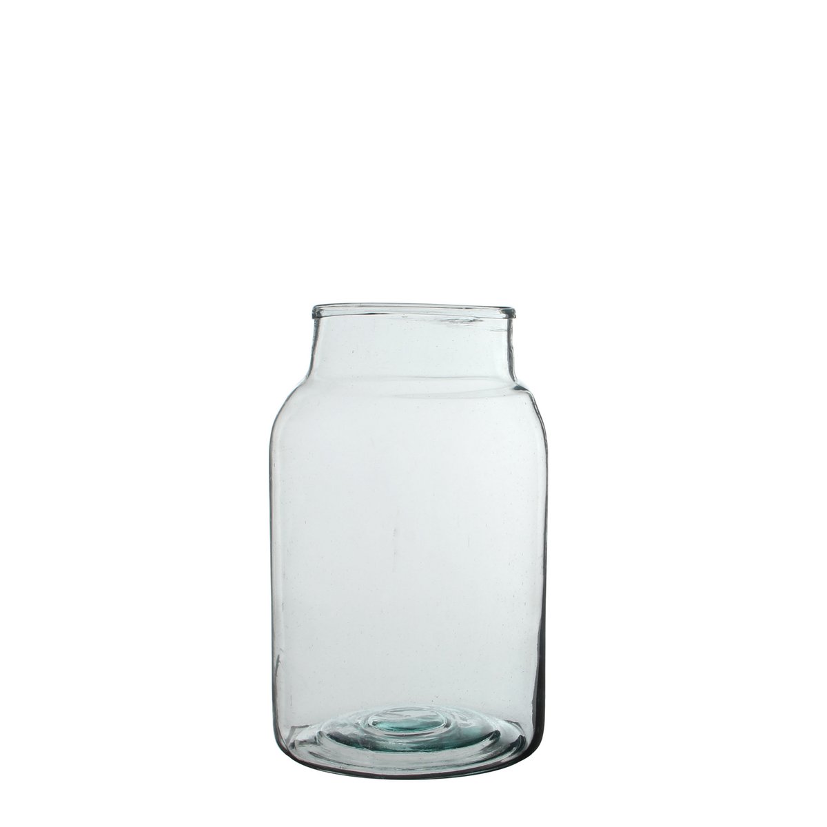 Glimmerdekorationen - Vienne Vase - H35 x Ø21 cm - Recyceltes Glas - Transparent