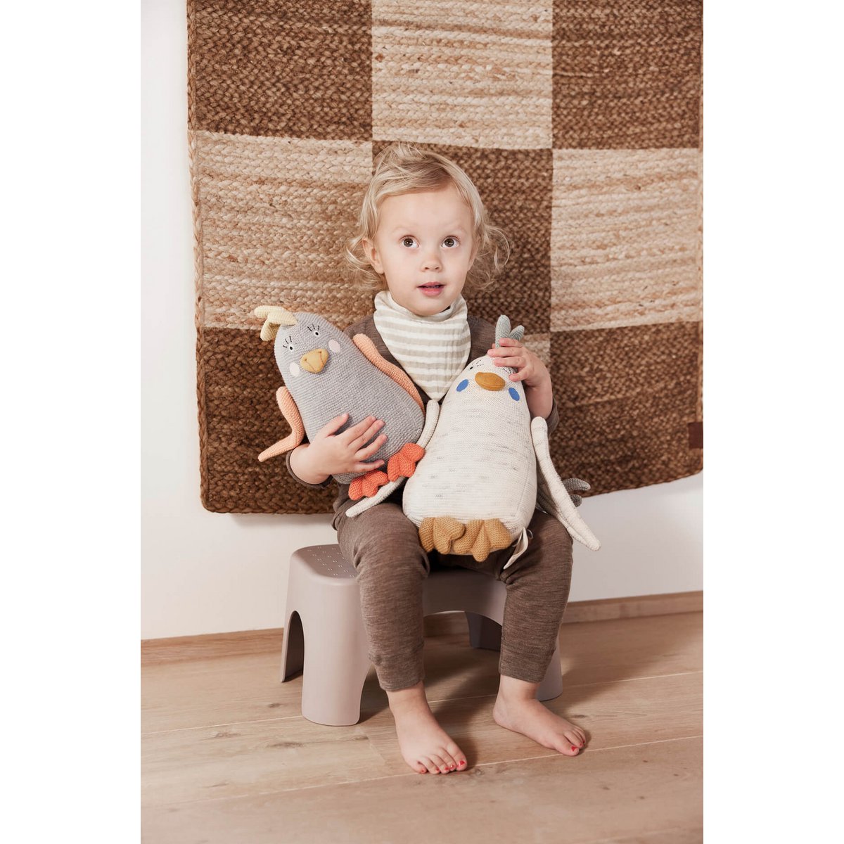 OYOY - Gestreiftes Sabberlätzchen - 2er-Set